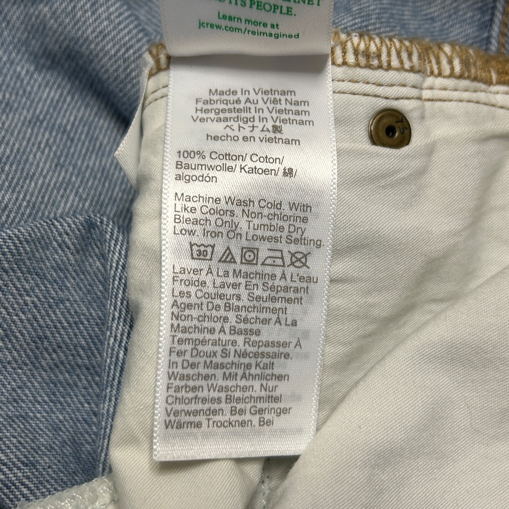 NWT J Crew Womens Mid-rise Superwide-leg Jeans 34x30 Baggy - Picture 6 of 14